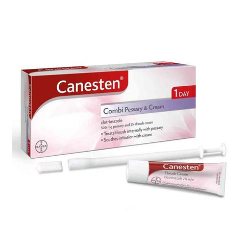 CANESTEN COMBI 500G SOFT PESSARY + 10G 2% CREAM 792605