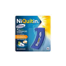 NIQUITIN MINI MINT 4MG LOZENGES 20S