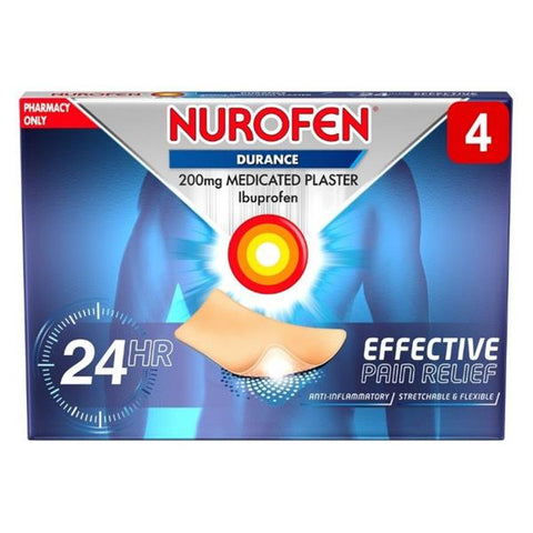 NUROFEN DURANCE 200MG MEDICATED PLASTER