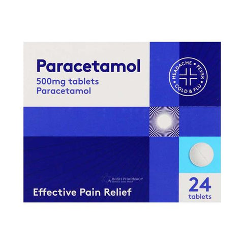 PARACETAMOL BLUEFISH 24'S