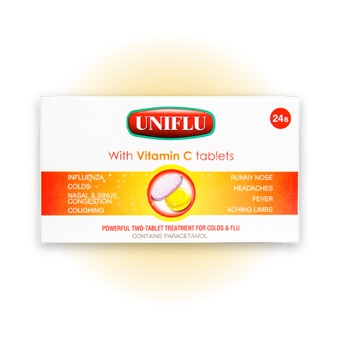 UNIFLU WITH VITAMIN C 24'S