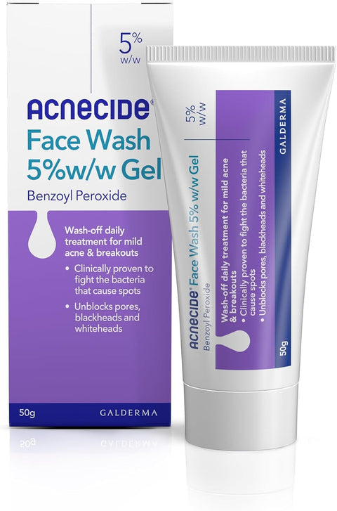 ACNECIDE WASH 5% W/W GEL - 50G