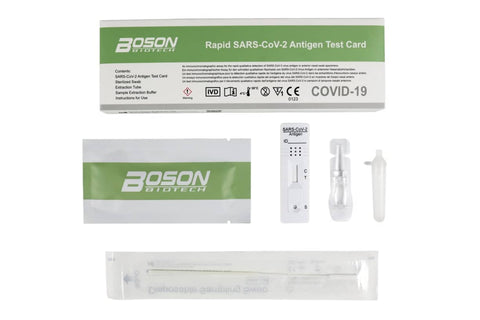 BOSON BIOTECH COVID 19 ANTIGEN TESTS - 5 PACK