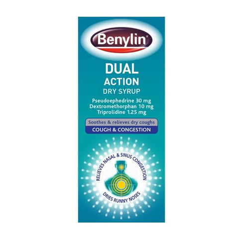 BENYLIN DUAL ACTION DRY SYRUP