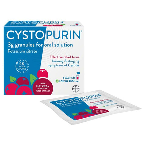 CYSTOPURIN SACHETS CRANBERRY 3G 725292