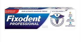 FIXODENT PROFESSIONAL DENTURE ADHESIVE CREAM 40G