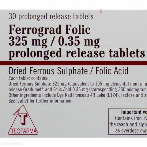 FERROGRAD FOLIC FILM TABS 60046