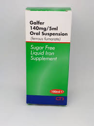 GALFER 140MG/5ML ORAL SUSPENSION 100ML