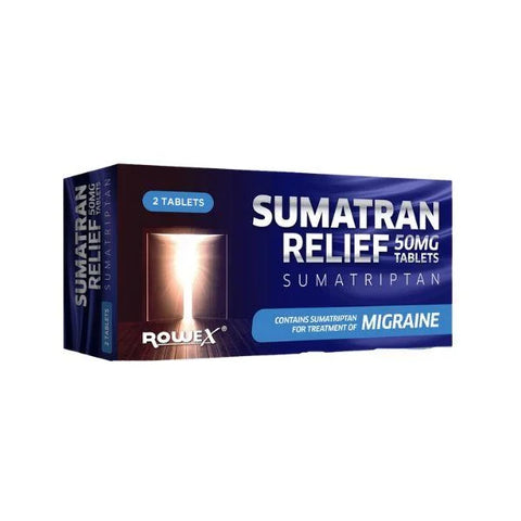 SUMATRAN RELIEF 50MG TABLETS 2S 772840