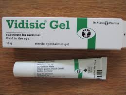 Vidisic 0.2% w/w eye gel