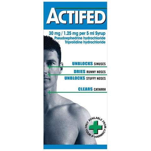 ACTIFED SYRUP 100ML