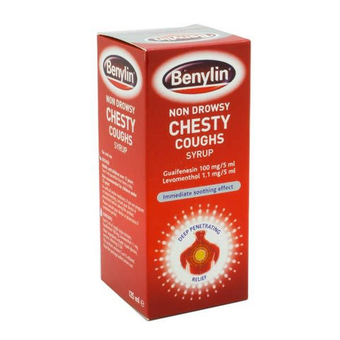 BENYLIN CHESTY NON DROWSY 125ML 225380