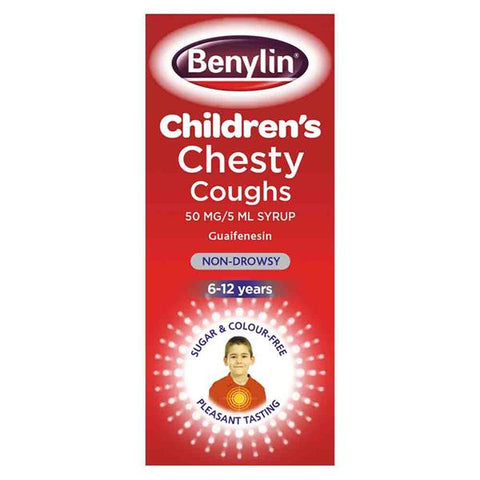 BENYLIN CHILD CHESTY NON DROWSY 125ML 290793