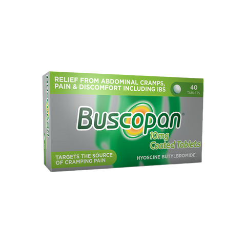 BUSCOPAN 10MG TABLETS 40S 767880