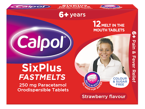 CALPOL 6+ FASTMELTS 12S 306125