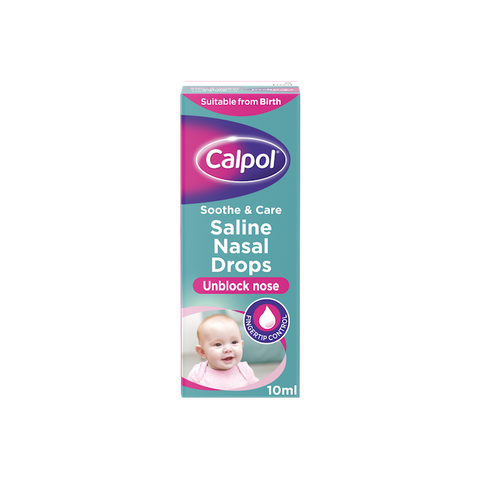 CALPOL SALINE DROPS 10ML 723664