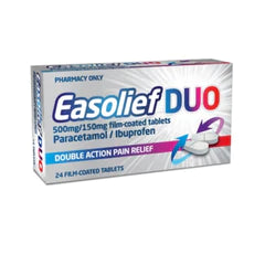 EASOLIEF DUO 500MG/150MG TABLETS 24S 772908