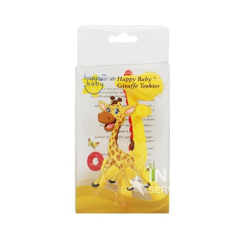 GIRAFFE TEETHER YELLOW