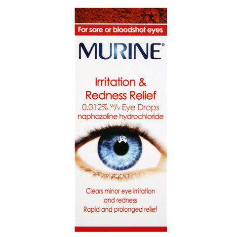 MURINE IRRITATION & REDNESS RELIEF DROPS 10ML 716338