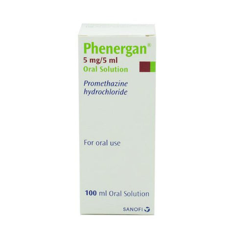 PHENERGAN 5MG/5ML ORAL SOLUTION 100ML 8397