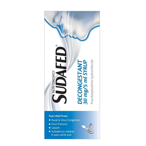 SUDAFED ELIXIR 100ML 99848