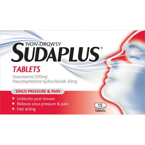 SUDAPLUS TABLETS 15S 720434